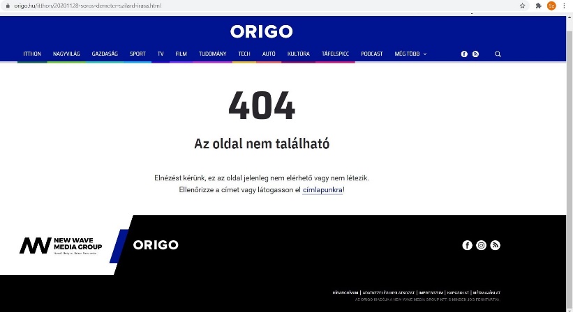 origo 404